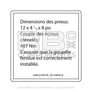 ADESIVO COMPATIBILE REF  REF. SJ 43093FR_B
