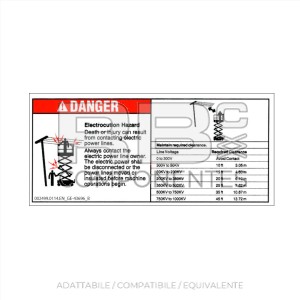 ADESIVO COMPATIBILE REF GE-43696_B EN