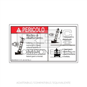 ADESIVO COMPATIBILE REF GE-44736IT_C IT