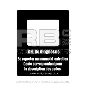 ADESIVO COMPATIBILE REF  REF. GE 44753FR_017A