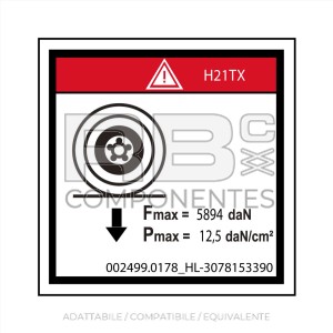 ADESIVO COMPATIBILE REF HL 3078153390