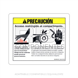 ADESIVO COMPATIBILE REF. GE 28175SP (SPAGNOLO)