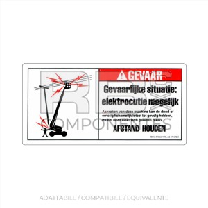 ADESIVO COMPATIBILE REF. GE 27564 024B (OLANDESE)