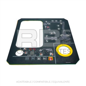 PLACCA ADESIVA PULSANTIERA AD/CO/EQ HL  4000416080