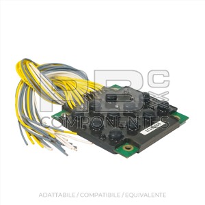 PIASTRA DI 11 BOTTONI E 12 LEDS