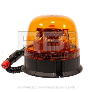LAMPEGGIANTE GIROFARO MAGNETICO LED 12-24V