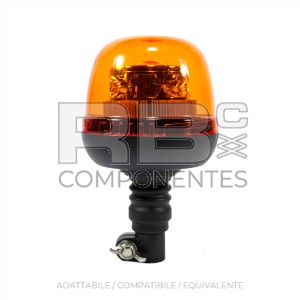 LAMPEGGIANTE GIROFARO BASE FLESSIBILE LED 12-24V