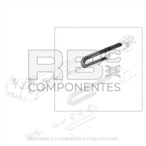 CATENA PORTACAVI AD/CO/EQ HL 4000075320