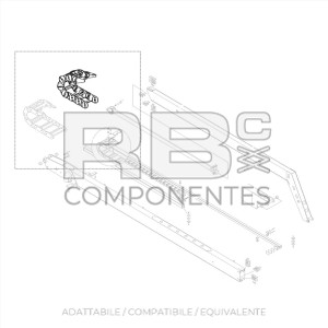 CATENA PORTACAVI COMPATIBILE JL 1001099837