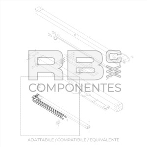 CATENA PORTACAVI COMPATIBILE JL 7026120
