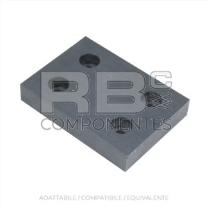 PATTINO RETTANGOLARE 110x80x19 MM