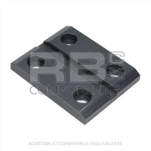 PATTINO RETTANGOLARE 105x85x12