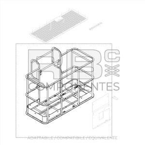 CESTA RICOSTRUITA DAL CLIENTE AD/CO/EQ GE 101382GT
