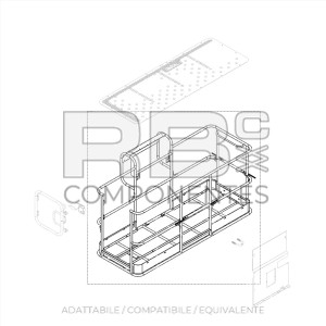 CESTA RICOSTRU (SENZA FONDO) AD/CO/EQ GE 1274859GT