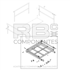 PIATTAFORMA COMPATIBILE GE 84198