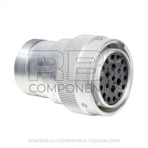 CONNETTORE FEMMINA 19 POLI