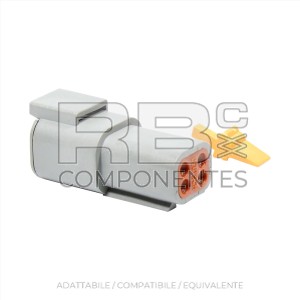 CONNETTORE COMPATIBILE CON REF. DCHT DTM04-4P