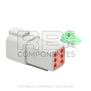 CONNETTORE COMPATIBILE CON REF. DCHT DT04-6P