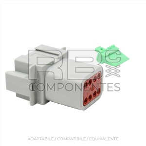 CONNETTORE COMPATIBILE CON REF. DCHT DT04-8P