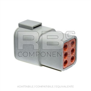 CONNETTORE COMPATIBILE CON REF. DCHT DTP04-6P