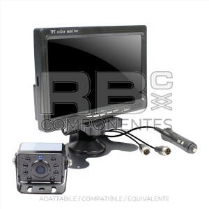KIT TELECAMERA (CAMERA+SCHERMO+CONNESSIONI)