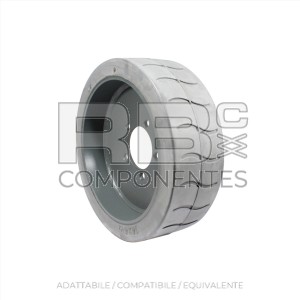 RUOTA SUPERELASTICA 14x4.5 PER JGL-E3 (VERT. EL.)