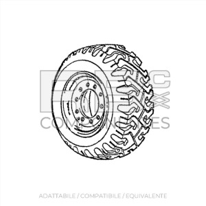 RUOTA  ADAT. JL 0271616 LH, 15-19.5 PR16