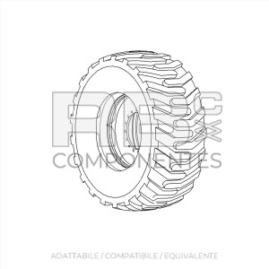 ROUE SINES COMPLETA ADAPTABILE JL 1350SJP 0272056