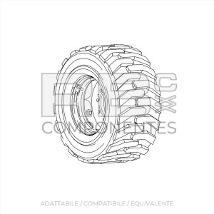 RUOTA  ADATTABILE JL 0271086 15-625 FF REF