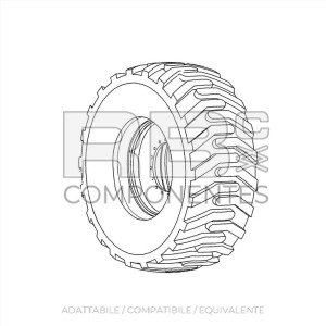 ROUE DESTRA COMPLETA ADAPTABILE JL 1350SJP 0272055