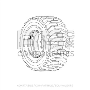 RUOTA  ADATTABILE REF 4520344