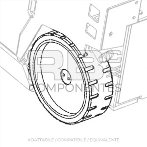 RUOTA ADATTABILE REF 838090107021