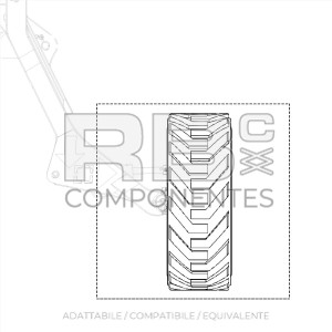 RUOTA  ADATTABILE GE 50188