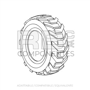 RUOTA  ADATTABILE REF  75581