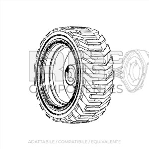 RUOTA  ADATTABILE REF 77791