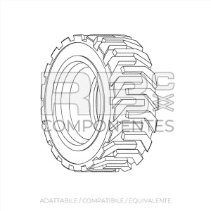 RUOTA  ADATTABILE  GE  121287