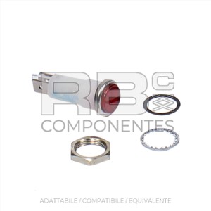 PILOTO LED ROJO 12V COMPATIBLE GE 824879