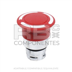 PULSANTE EMERGENZA (PUSH TURN) CON SUPPORTO