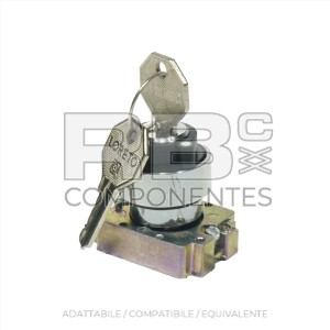 SELETTORE A CHIAVE 2 P CON RITORNO DA DX A SX, USC