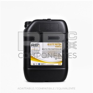 OLIO MOTORE 15W40 SENZA FILTRO PARTICELLE 20L