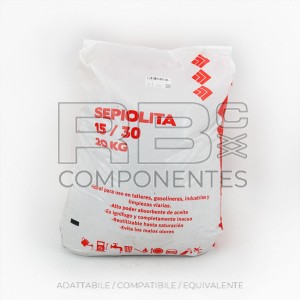 SEPIOLITA ABSORBENTE DE ALTA CALIDAD - SACO 20KG