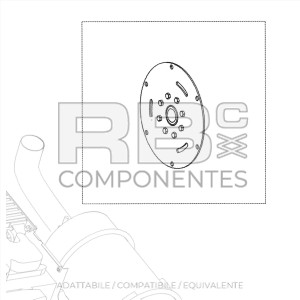 ATTACCO MOTORE COMPATIBILE  GE 128004