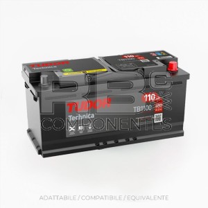 BATTERIA AVVIAM TUDOR TECHN 110AH 392x175x175x190