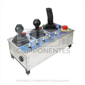 SCATOLA COMANDI ARTICOLARE SENZA GRILLETTO (ALLUMINIO)
