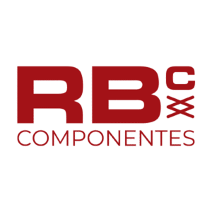 logotipo rojo rb componentes